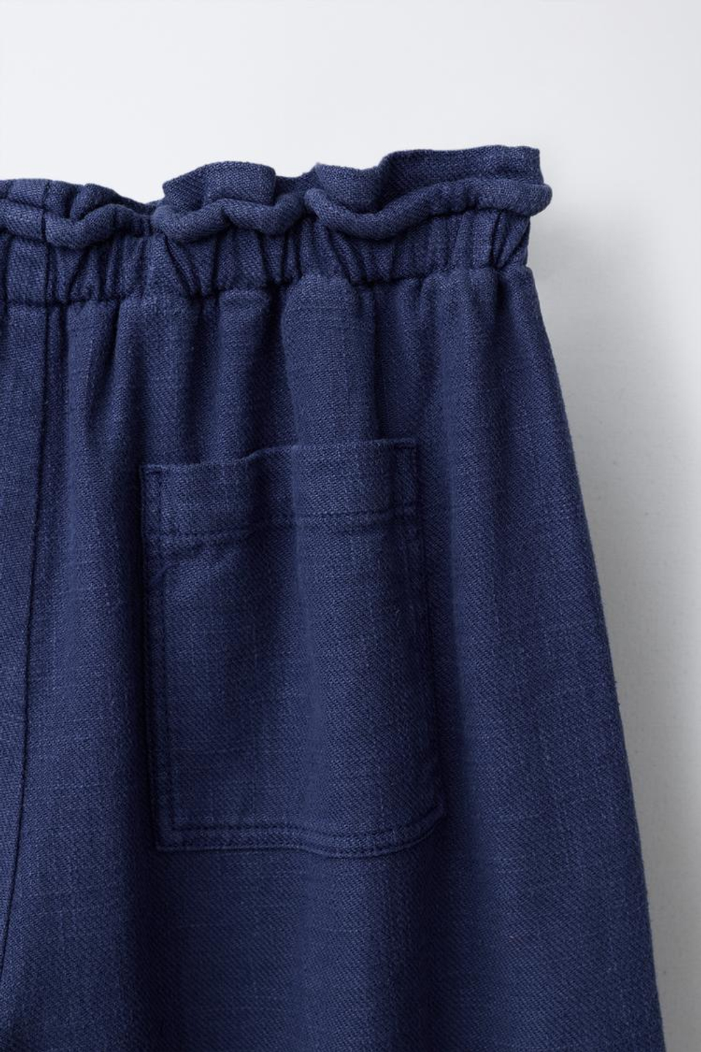 ZARA БРЮКИ-АЛАДДИНЫ ИЗ РАМИ, СИНИЙ