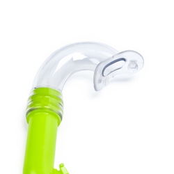 Трубка плавательная Salvas Kid Snorkel, DA105T0GGSTS, р. Junior, желтый