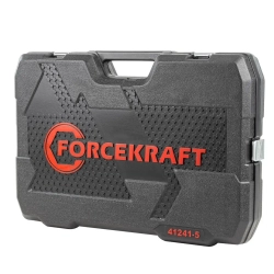 Набор инструментов 124пр. 1/4'', 1/2''(6гр.)(4-32мм) FORCEKRAFT FK-41241-5