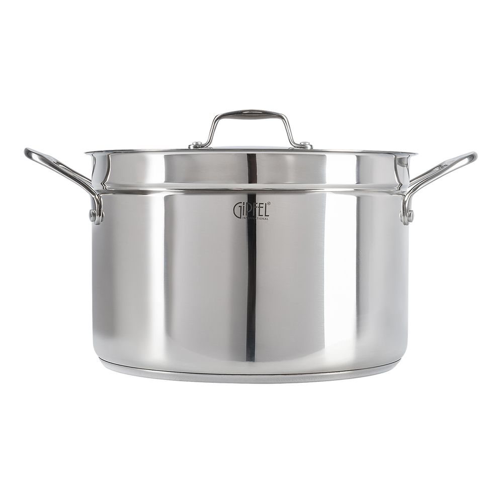 Кастрюля из нержавеющей стали Gipfel Grande 51702 28 см/11 л