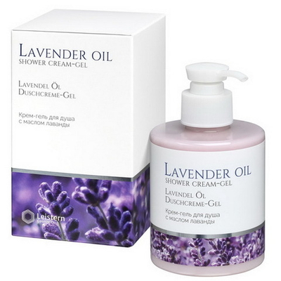 Lavender Oil Shower Cream-Gel Leistern | Крем-гель для душа с маслом лаванды
