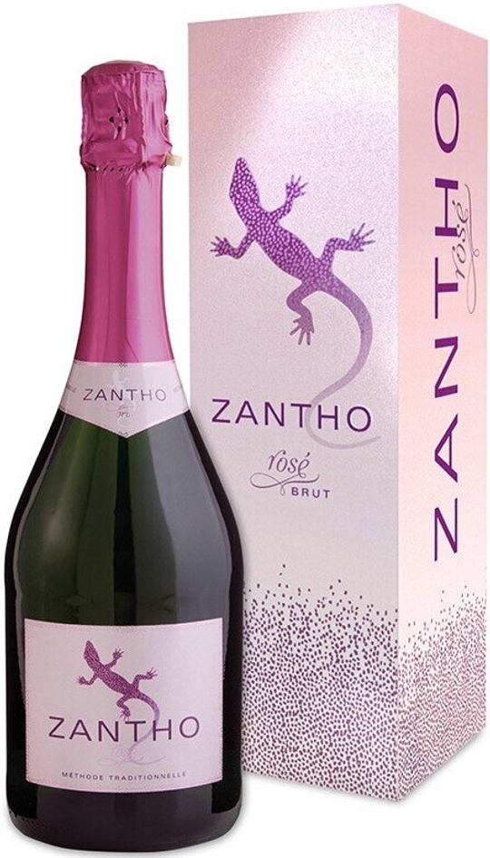 Игристое вино Zantho Rose Brut, 0,75