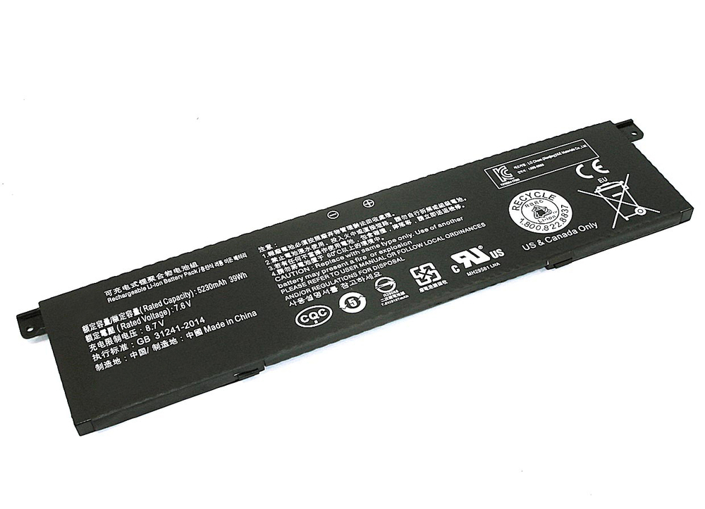 Аккумуляторная батарея для ноутбука Xiaomi Mi Air 13.3 (R13B02W) 7.6V 39Wh