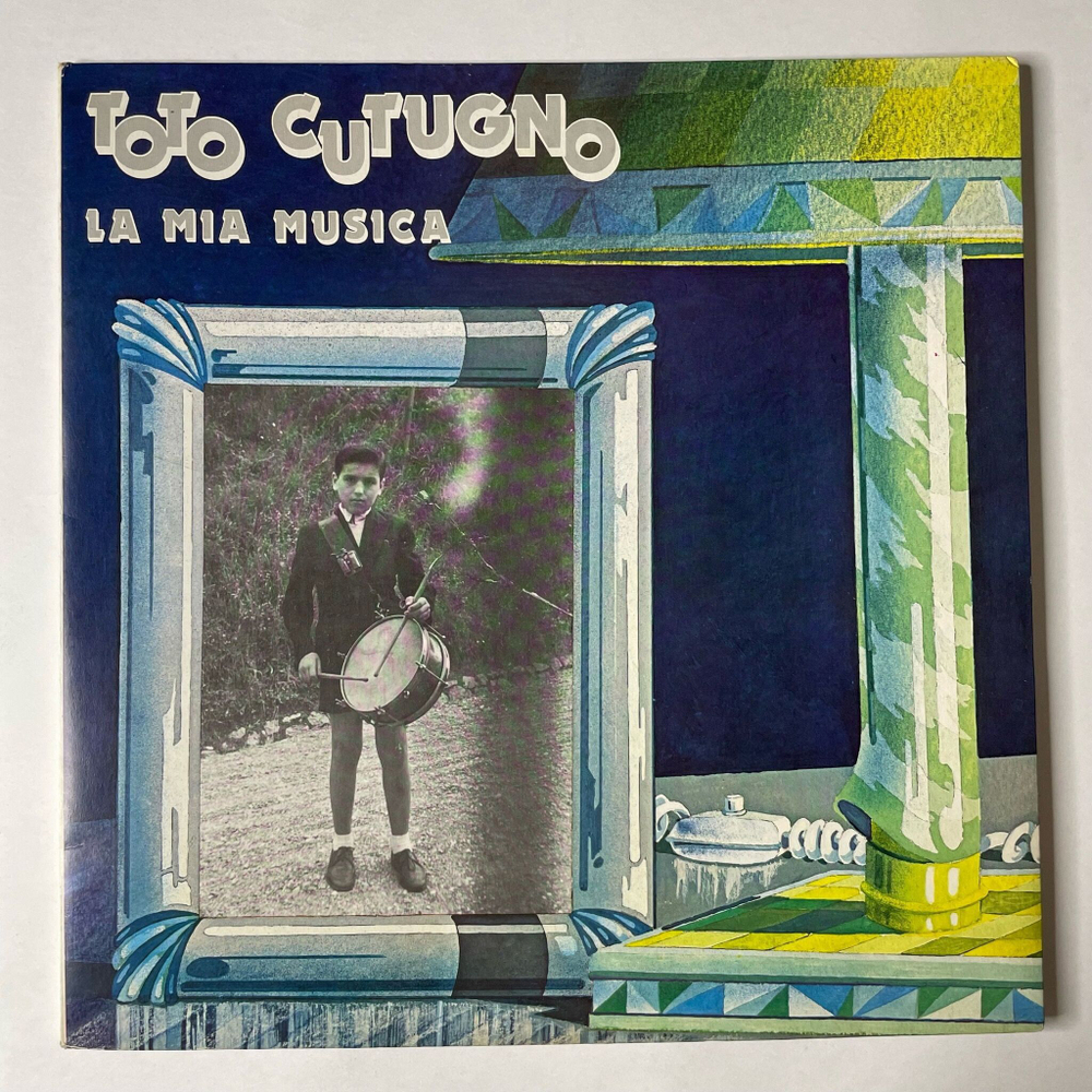 Винтажная виниловая пластинка LP Toto Cutugno La Mia Musica (Italy 1981) Sinfonia