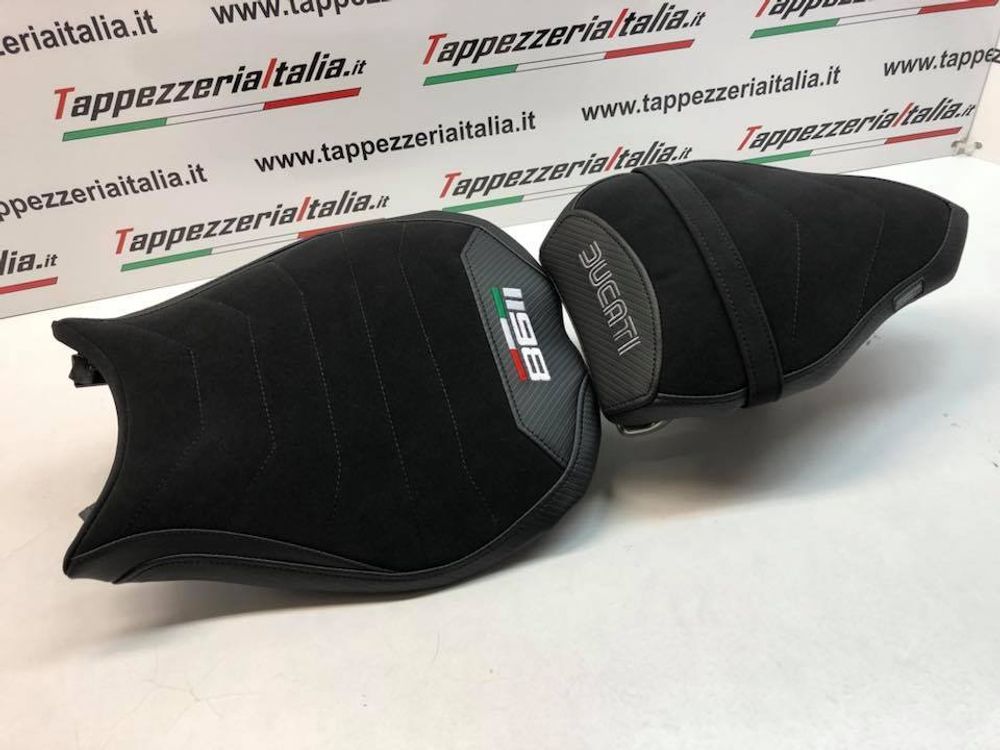 Ducati 1198 Tappezzeria Italia чехол для сиденья Комфорт с эффектом Вельвет