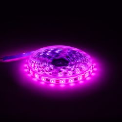 Светодиодная лента для растений ЭРА FITO-Strip Light-RB-45W-5m-12V-IP65 красно-синего спектра 5м IP65 с адаптером 12V