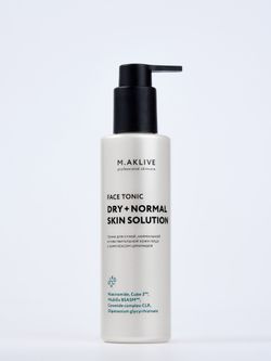 M.Aklive Тоник для лица "Решение для сухой и нормальной кожи" 200 мл