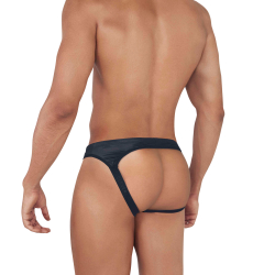 Мужские трусы джоки черные Clever Moda AUDACITY JOCKSTRAP 147011