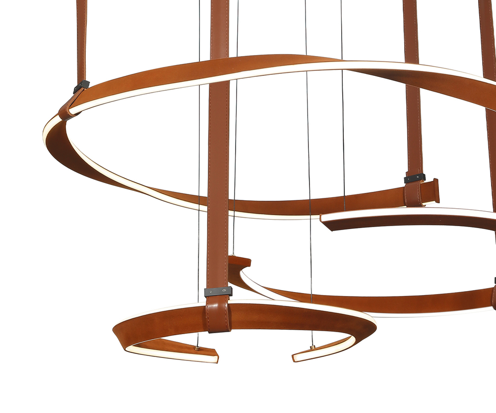 07656-3A,04(3000K) Люстра Маджена коричневый