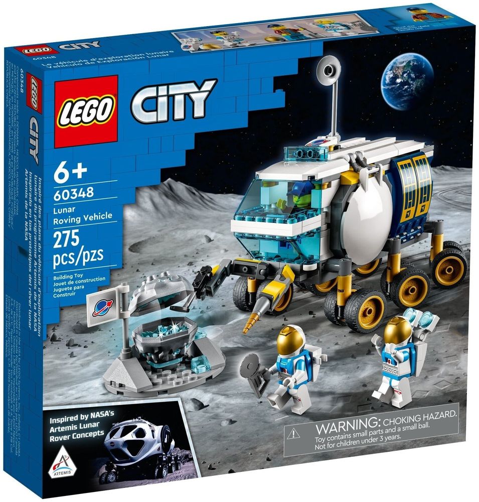 Конструктор LEGO City Space Port 60348 Луноход