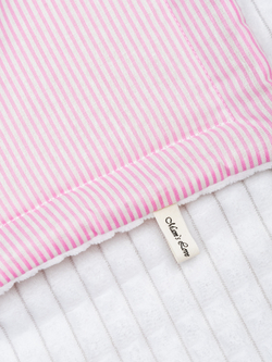 Комплект в коляску Розовая полоска