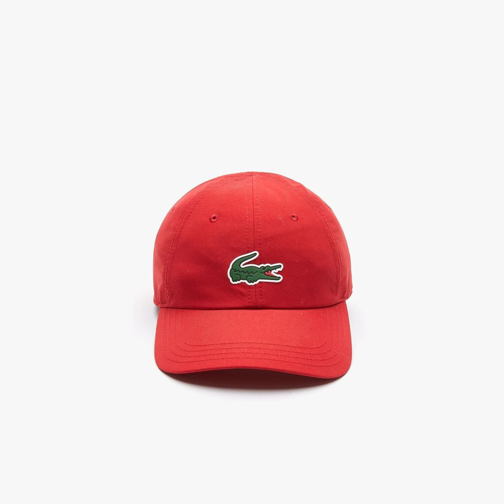 Теннисная кепка Lacoste SPORT Novak Djokovic Microfiber Cap - красный