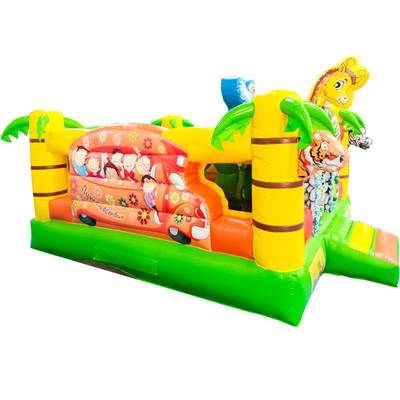 Коммерческий надувной батут «Сафари-экскурсия» 4x3.5x2,5 м