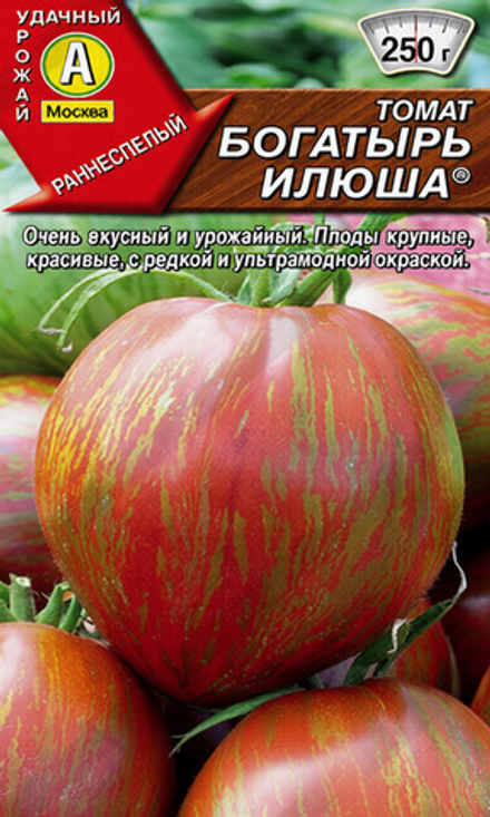 Томат "СТ. Богатырь Илюша" 20шт., Россия.