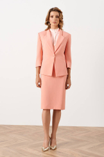 1873 Жакет женский (персиковый)