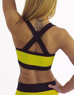 Топ Maxi Fit, Лайм