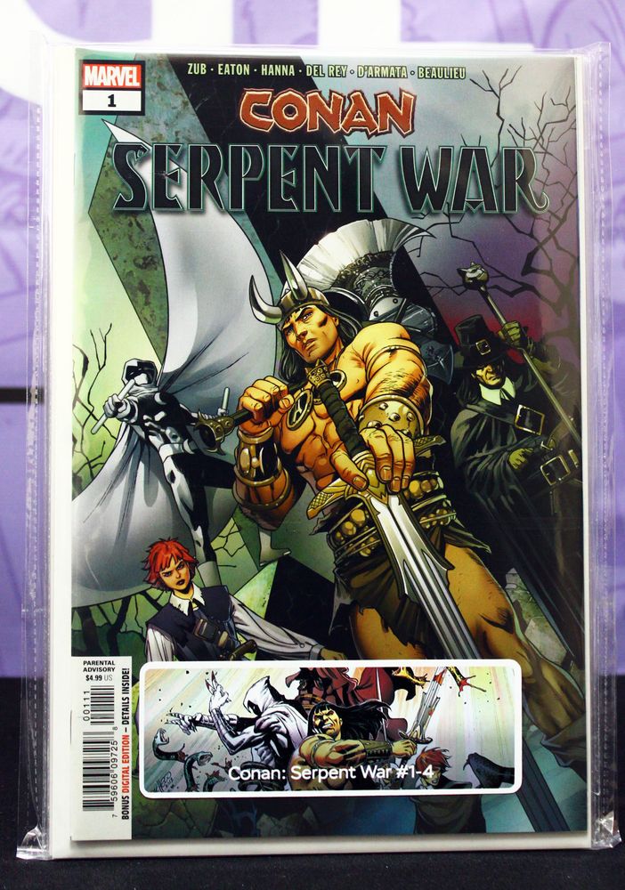 Пак комиксов Conan Serpent War #1-4