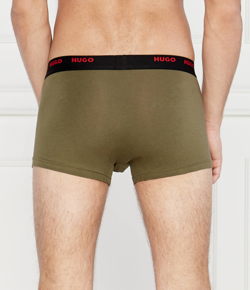 Трусики-боксеры 5шт. trunk Hugo Bodywear - хаки(50479944)
