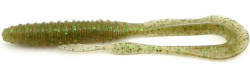 Приманка силиконовая Keitech Mad Wag Slim 4.5" #422S Sight Flash