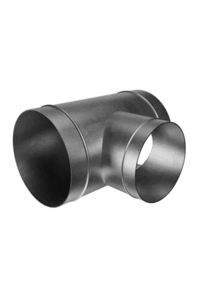 Тройник TRG D400 с выходом D250 оцинк.сталь ERA PRO