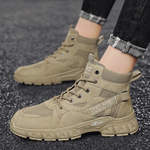 GONGNIUMEILI Combat Boots Men"s High top