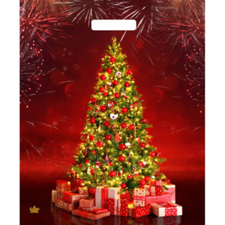 Пакет ВУР 38*45см НГ 60 мкм Елочное сияние1шт