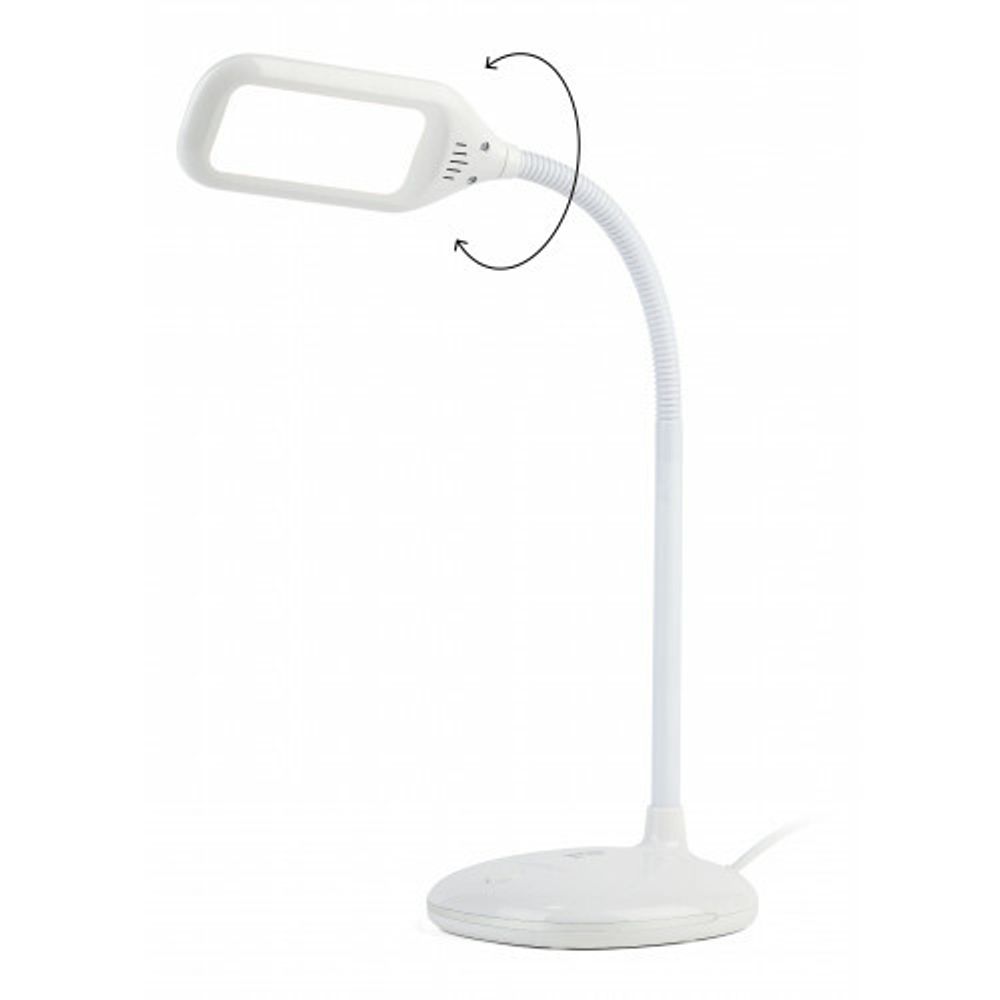 Настольный светильник ЭРА NLED-477-8W-W светодиодный белый