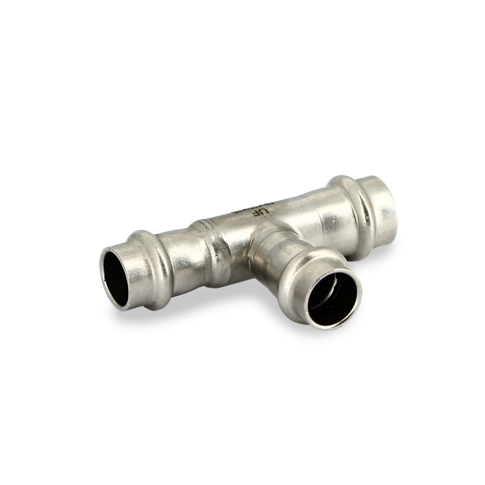 Тройник пресс 18 х 15 х 15, нержавеющая сталь
