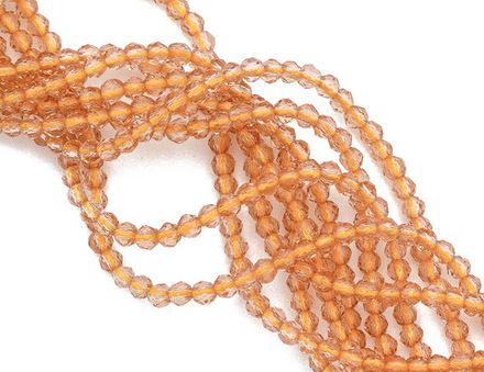 Нить бусин для украшений 2мм (ювелирное стекло)