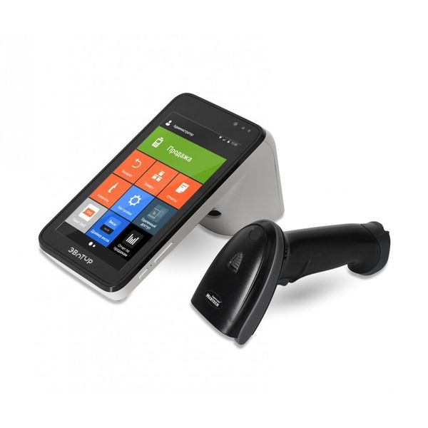 Сканер штрих-кода проводной двумерный Mertech 2210 P2D SuperLead USB Black, 1D/2D/QR, USB-HID, USB-COM, RS232, Честный Знак, ЕГАИС/ФГИС