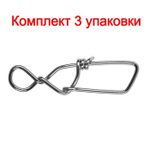 Карабин для рыбалки Sprut SN-11 BN #1/15, 3 упаковки по 6 штук