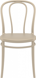 Стул пластиковый Siesta Contract Victor, бежевый