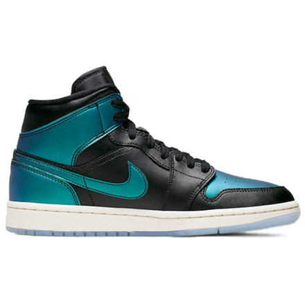 Кроссовки Air Jordan 1 Mid Iridescent Black