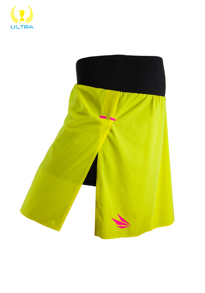 ЮБКА ЖЕНСКАЯ 2IN1 SKIRT | YELLOW PINK