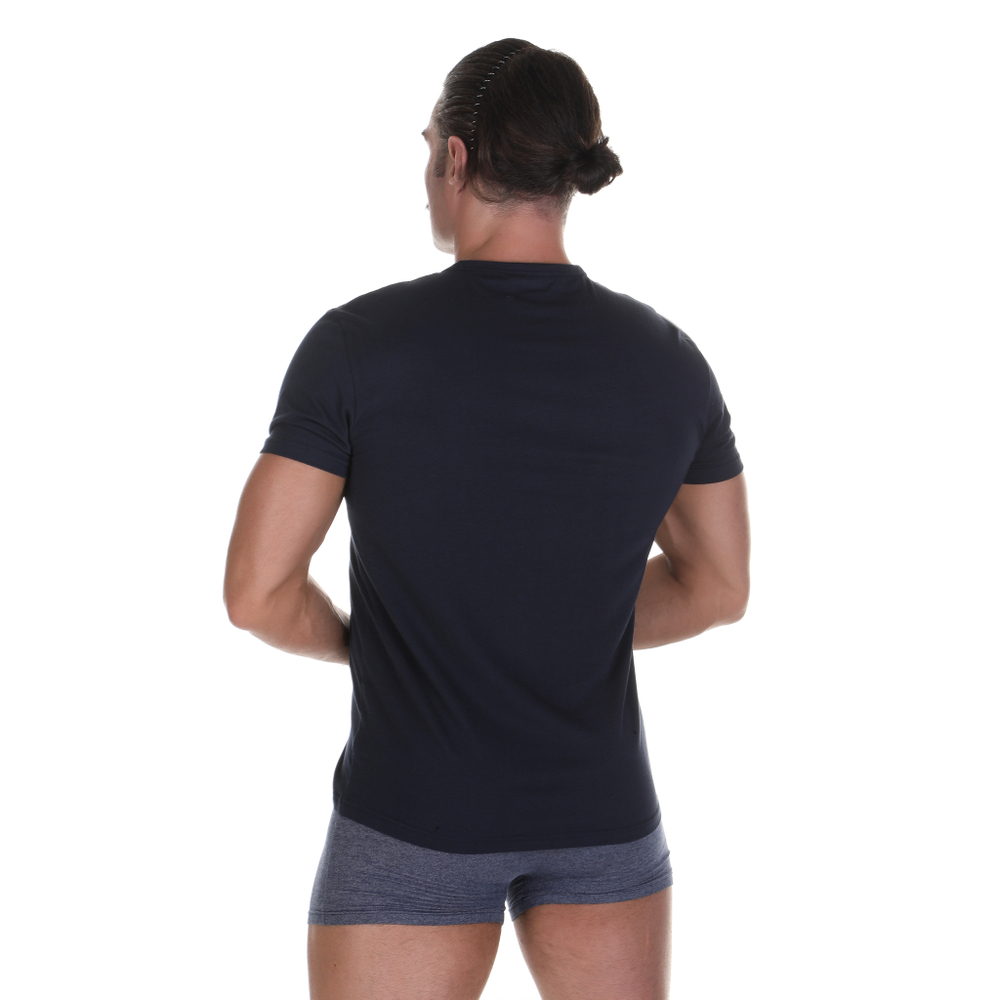 Набор мужских футболок 2в1 (белый, темно-синий) Emporio Armani 111267_CC717 10410