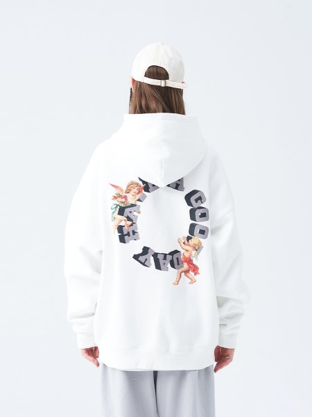 Худи HARSHandCRUEL "Have A Good Day Angels Back Logo" Oversized Hoodie