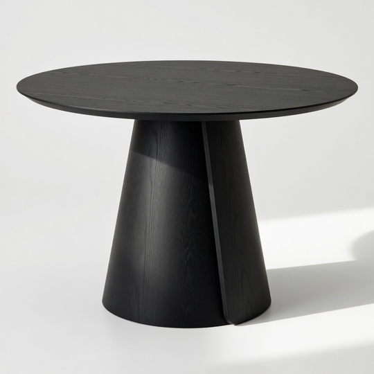 Обеденный стол ROLL WOOD black