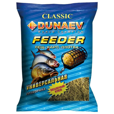 Прикорм Дунаев Классика 0,9кг Фидер Универсальная