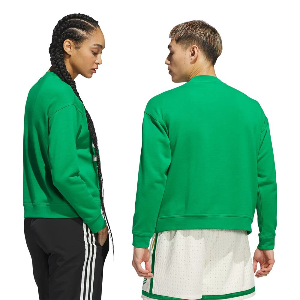 Баскетбольная толстовка adidas WWH Summer Of Sport Green Sweatshirt