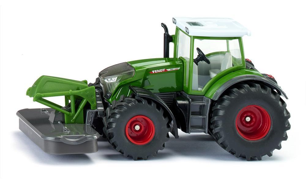 Трактор Fendt 942 Vario с фронтальной косилкой