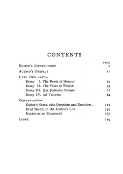 Unto this last | John Ruskin