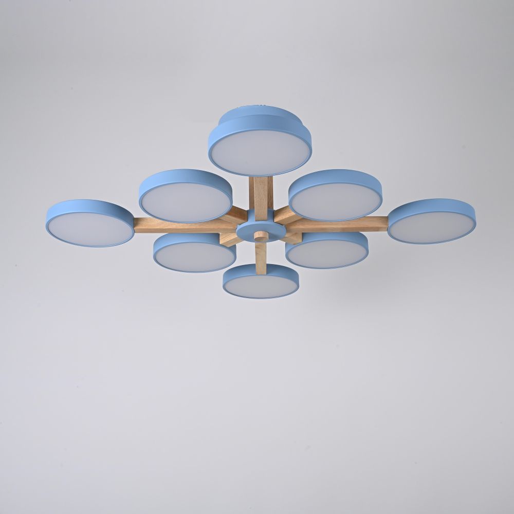 Потолочная Люстра Turna L8 Blue By Imperiumloft