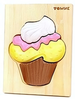 Пазлы-картинки "Пирожное"(Томик)