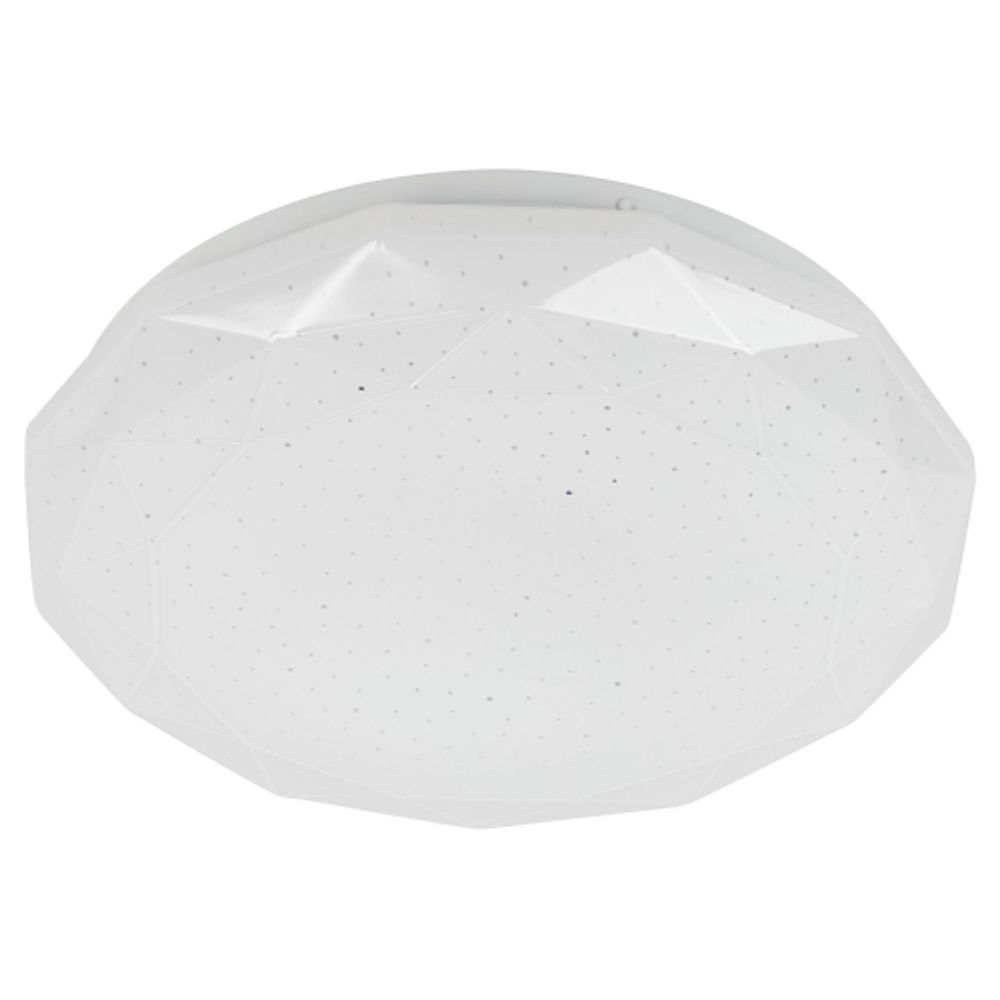 Светильник потолочный светодиодный ЭРА Классик без ДУ SPB-6 Slim Sparkle 24W-4K 4000K | Светильники SPB-6 без ДУ