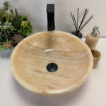 Раковина из оникса Bowl Yellow TinLip BO-62930 40*40*15 140