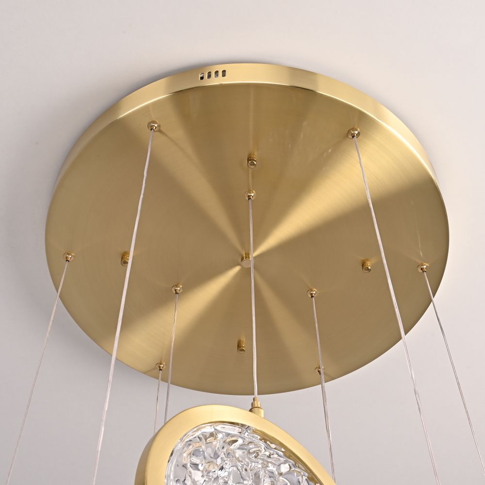 Дизайнерская Подвесная Люстра Луна Lighting Collection D50 By Imperiumloft