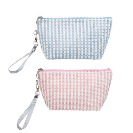 Косметичка трапеция тм ЮL Velveti полиэстер, 23х14х7см, 2 цвета