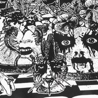 Футболка HAIDED IN BLOOM, черный