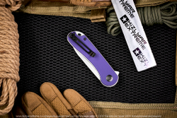 Нож Civivi Elementum C907V сталь D2 Satin Finished рукоять Purple G10