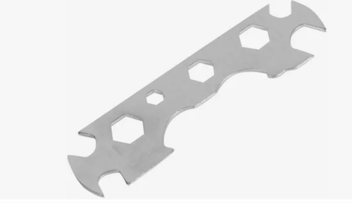 Ключ семейный сталь 3 размера+отвертка